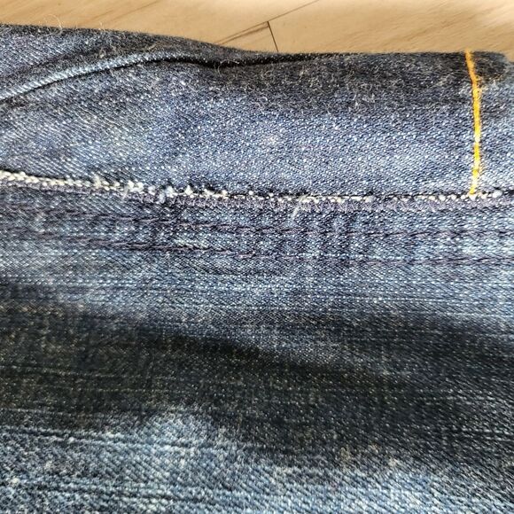 Vtg Marithe Francois Girbaud Jeans 42 Dark Baggy African Cut Pockets - Picture 14 of 15